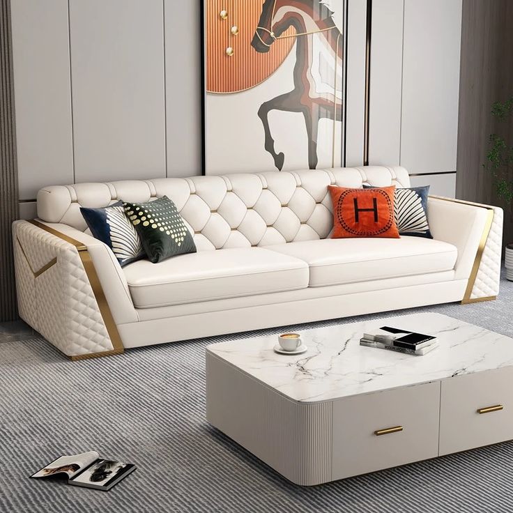 New Model Sofa 2024 Drapes park